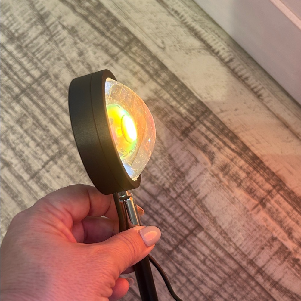 Black LED Sun Projector Lamp - Picture 7 of 8